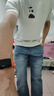啄木鸟【雷总同款】薄款牛仔裤男弹力修身直筒裤男士长裤休闲裤男 蓝色 31 （120-130斤） 实拍图