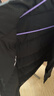 准者短款运动棉服男式春季新款立领防寒保暖羽绒棉衣潮流拉链休闲外套 黑色【男女同款】 3XL 实拍图