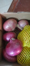 新鲜 山东二红扁洋葱肉厚  扁洋葱生吃扁洋葱扁形紫皮圆葱不辣 精品3斤小扁洋葱 实拍图