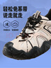 骆驼（CAMEL）云山1代户外徒步登山休闲丑萌鞋男加绒 G15S076104R 米白/黑 42 实拍图