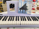 特伦斯折叠钢琴88键便携式电钢琴成人儿童电子琴重力度键盘V30pro钢琴 梦幻紫+专用琴包 实拍图