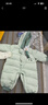 巴拉巴拉童装婴儿羽绒服连体衣宝宝2025新款冬装加厚保暖哈衣爬服萌趣造型 绿色恐龙-白鸭绒 73 cm-充绒量74g 实拍图