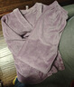 芬腾睡衣女士防静电双面绒加厚保暖秋冬新品翻领家居服套装 实拍图