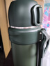 炊大皇保温壶304不锈钢真空长效保温户外旅行壶大容量暖水瓶 氧气绿2L 实拍图