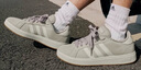 adidas「面包鞋」GRAND COURT BASE 00s休闲低帮板鞋男女阿迪达斯   浅褐/汉玉白/蒸汽灰   42.5 实拍图