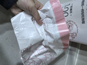 利得抽绳垃圾袋玫瑰印花50*55cm100只1.2丝加厚家用免撕塑料袋 实拍图