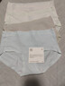 有棵树A类婴儿棉女士内裤女纯棉10A抗菌加长裆高弹透气精梳棉女生三角裤 实拍图