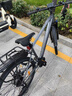永久锂电池助力电动自行车禧玛诺变速超长续航山地车男女士双碟刹单车 F58-摩天灰【10A线碟】26寸 实拍图