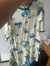 迷你木木屋婴儿衣服连体衣夏男女童长袖空调服哈衣宝宝爬服睡衣 玩具车 90 实拍图