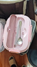 美厨（MAXCOOK）316L不锈钢饭盒1.6L 可微波炉加热 上班族中小学生注水保温便当盒 樱花粉五格 配筷勺+汤碗 实拍图
