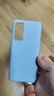 米邦 小米12 pro液态保护套小米12spro手机壳三包12pro简约防摔男女软十二X硅胶超薄 小米12S/12/12X-蓝色 实拍图