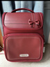 卡拉羊【蒋勤勤代言】书包小学生1-6年级减负防下坠儿童书包防泼水背包 大号-波尔多红【赠定制签名牌】 实拍图