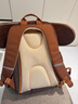 卡拉羊【蒋勤勤代言】书包小学生初高中生游学包大容量高颜值双肩包男女 【18L】焦糖棕|防泼水面料 实拍图