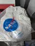 NASA MARVEL棉马甲秋冬季男棉衣无袖加厚保暖半袖上衣立领情侣款 米白色 M 实拍图