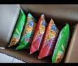 亲亲虾条虾片非油炸混合80g*5包 膨化休闲食品经典组合零食大礼包 实拍图