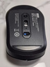 联想（Lenovo） 无线蓝牙双模充电鼠标 蓝牙5.0/3.0 便携办公鼠标人体工学设计 Howard风暴灰充电版 实拍图