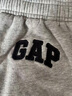GAP男装2025秋季新款抓绒松紧腰针织束脚裤运动裤长裤美版500382 灰色 L 美码  XL亚洲码185/105A 【偏大，拍小一码】 实拍图