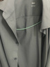 京东京造【桑蚕丝】衬衫男长袖衬衫男士外套衣服生日礼物 灰色39 实拍图