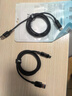 绿胜type-c数据线100W超级快充6A自动断电充电线适用华为mate荣耀nova小米oppo安卓vivo手机USB充电器 升级透明仓【智能断电100W快充】两条装 1M 实拍图