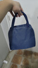 保温手提袋买菜保温袋学生超厚手提便携便当包上班族带饭菜 藏青色1个装【便当包】 实拍图