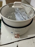 美的（Midea）电煮锅 电火锅 泡面锅 宿舍小火锅 蒸煮一体电蒸锅 多功能锅 MC-HGE2511【配带蒸笼】3L 国家补贴 实拍图