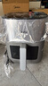 美的（Midea）新款炎烤空气炸锅上下双热源 可视大视窗电子触控 家用6.5L大容量 蒸烤一体金属内腔 MF-KZC6516 实拍图