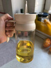 太力油壶 油瓶厨房调料瓶酱油瓶家用玻璃不挂油防漏自动开合600ML 实拍图