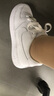 耐克NIKE板鞋女子大童空军一号 AIR FORCE 1运动鞋 DH2920-111白39 实拍图