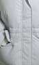 森马（Semir）羽绒服女中长款大毛领连帽显瘦2024冬新款工装风防风保暖外套 粉紫（白鸭绒）70028 S 实拍图