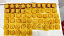 杰凯诺新款绿豆糕冰皮月饼模具 立体压花按压烘焙糕点 揽月+摇钱2片 75g 实拍图