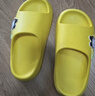 巴布豆儿童拖鞋男女童宝宝软底居家浴室夏季凉拖鞋 黄色 200码 实拍图