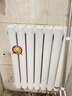 太阳花钢制暖气片家用散热片散热器卫生间背篓地暖全屋客厅卧室取暖 A款钢60方头 60mm*1柱 0.3米高单柱 实拍图