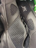 361°运动鞋男鞋秋冬季透气网面跑鞋黑色通勤轻质户外慢跑步鞋 曜石黑/烟灰【透气网布】 42 实拍图
