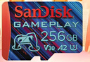 闪迪（SanDisk）256GB TF内存卡 A2 U3 V30 4K 游戏存储卡 读速190MB/s 写速130MB/s 游戏不卡顿 游戏机掌机专用卡 实拍图