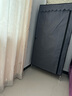 乐爱家简易衣柜宿舍单人衣柜宿舍加粗钢管收纳布衣柜双人卧室家用衣橱 实拍图