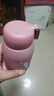 【京东物流送货上门】萌萌兔卡通水杯女牛奶玻璃杯创意便携杯子 粉色萌萌兔 330ml 1只 实拍图