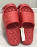洁丽雅【买一送一】结婚拖鞋女婚庆新郎新娘陪嫁红色一对晨袍情侣凉拖鞋 新娘+新郎【永结同心】 36-37 女+40-41男 实拍图