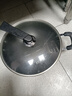 炊大皇 炒锅 304不锈钢炒菜锅平底不粘炒锅34cm  可立可视盖不挑灶 实拍图