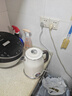 美的（Midea）艺术家电热水壶  烧水壶自动断电保温一体  1.6L大容量电热水壶 316L不锈钢恒温壶 精准控温 63-Q 实拍图