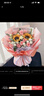 馨仪鲜花速递玫瑰向日葵康乃馨花束生日礼物全国同城配送 向日葵香槟混搭花束 实拍图
