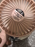 SOLOVE素乐质造N9手持风扇USB充电小风扇便携式小电扇夏季户外大风力学生宿舍办公桌面长续航轻音扇 粉色 实拍图