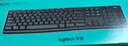 罗技（Logitech）K270无线键盘 办公键盘 笔记本电脑键盘无线 薄膜键盘全尺寸108键数字键盘 带优联接收器多媒体键 黑色 实拍图