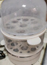 志高（CHIGO） 志高煮蛋器家用大容量蒸蛋器小型迷你早餐煮鸡蛋神器插电使用小蒸锅 双层 PP【防干烧配防烫蒸盘】加大容量 实拍图