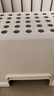 宜家（IKEA）BOLMEN伯蒙家用防滑洗漱凳上厕所脚凳板凳浴室马桶踩脚凳子加厚 白色凳 实拍图