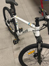 喜德盛（xds）山地自行车黑客350/旭日310 X6铝合金车架21速变速机械碟刹 黑客350白灰17寸（26款） 实拍图