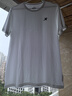 特步运动t恤短袖男夏装新款跑步速干衣薄款训练服半袖简约上衣polo衫 【综合训练】珍珠白0146 2XL 185 实拍图
