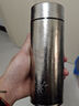 丽贝德商务钛杯保温杯内外纯钛泡茶杯大容量礼盒 皓月银 460ML 实拍图