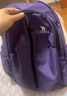 骆驼（CAMEL）可折叠大容量轻量化书包背包男女运动双肩包防水旅游旅行包 矿紫色-574C634622-25L 实拍图