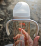 自然离乳PPSU重力球吸管奶瓶双把手330ml12月+(附带奶嘴12月*2支) 实拍图