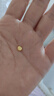 实时金【足金9999】黄金水贝黄金金豆子金锭送人节日礼物投资收藏理财 金豆豆5g（足金999.9） 实拍图
